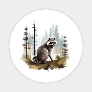 Raccoony Cuteness Magnet